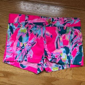 Lilly Pulitzer Girls Shorts Size 4